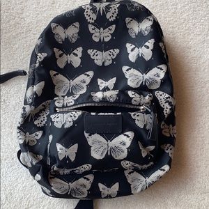 Alexander McQueen Moth Print Backpack